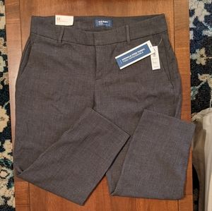 NEW - Mid-rise Harper dresspants - size 12 - gray